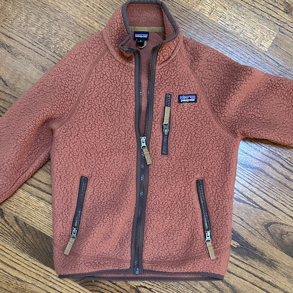 Patagonia Kids Fleece Jacket - Rust